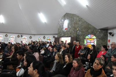 Missa de AÃ§Ã£o de GraÃ§as em louvor ao Bom Jesus em Campo Mendes foi presidida pelo Padre Paulo 